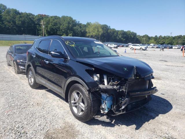 HYUNDAI SANTA FE S 2018 with VIN 5NMZU3LB8JH063746 - Photo from auction