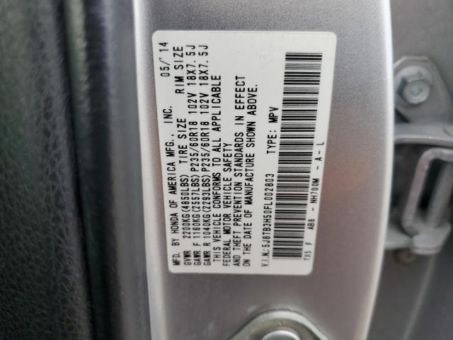 Photo 10 from auction – 2015 ACURA RDX TECHNO with VIN 5J8TB3H50FL002803