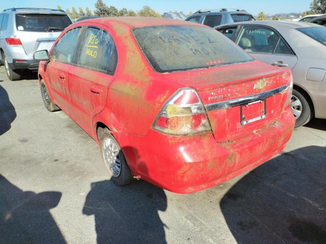 Photo 3 from auction – 2010 CHEVROLET AVEO with VIN KL1TD5DE0AB088761