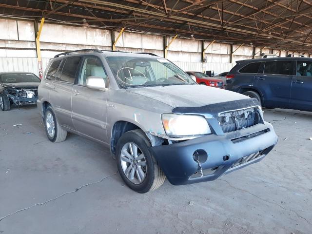 TOYOTA HIGHLANDER 2006 with VIN JTEEW21A960033445 - Photo from auction