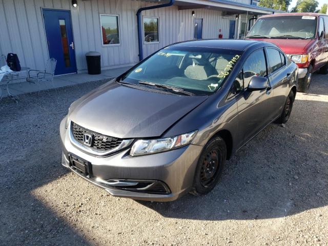 Photo 2 from auction – 2013 HONDA CIVIC LX with VIN 2HGFB2F54DH556477