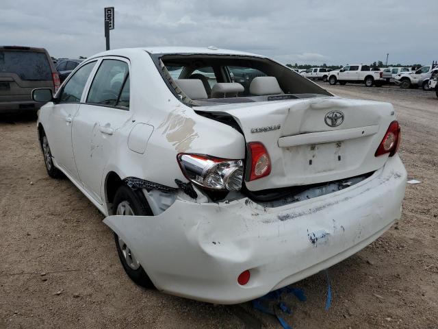 Photo 3 from auction – 2009 TOYOTA COROLLA BA with VIN JTDBL40E099094697