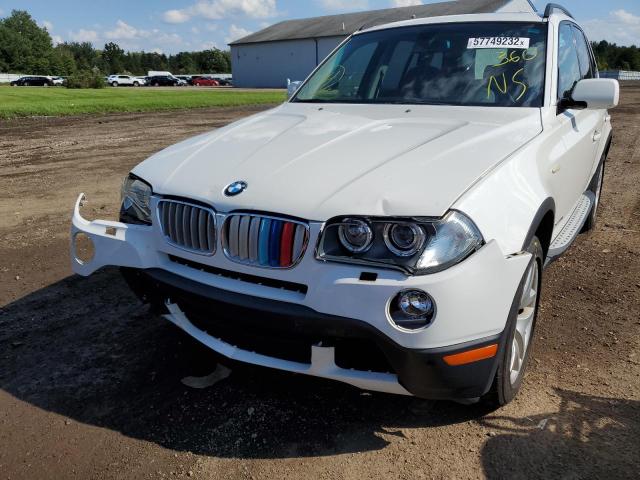 Photo 9 from auction – 2009 BMW X3 XDRIVE3 with VIN WBXPC93469WJ27776