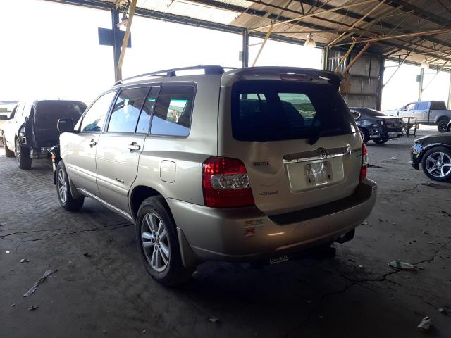 Photo 3 from auction – 2006 TOYOTA HIGHLANDER with VIN JTEEW21A960033445