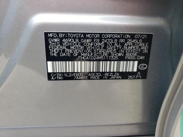 Photo 10 from auction – 2021 LEXUS IS 300 with VIN JTHCA1D24M5117325