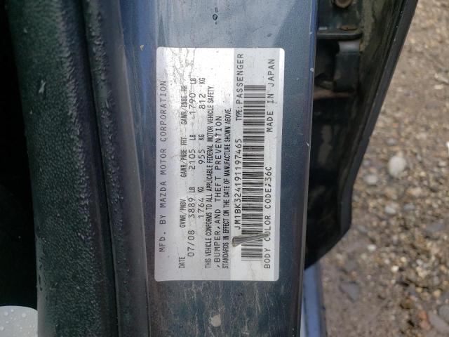 Photo 10 from auction – 2009 MAZDA 3 S with VIN JM1BK324191197465