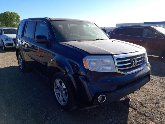 HONDA PILOT EXL 2013 with VIN 5FNYF4H51DB060062 - Photo from auction