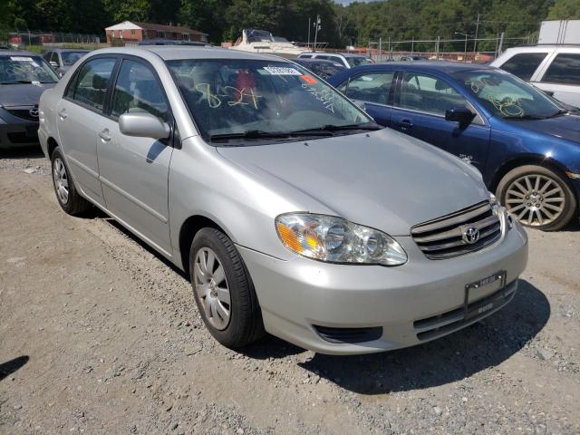 TOYOTA COROLLA CE 2004 with VIN 2T1BR38EX4C275306 - Photo from auction