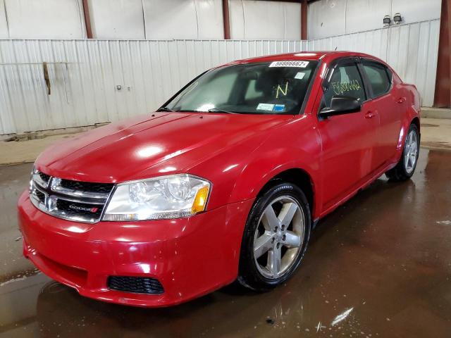 Photo 2 from auction – 2013 DODGE AVENGER SE with VIN 1C3CDZAB6DN611055