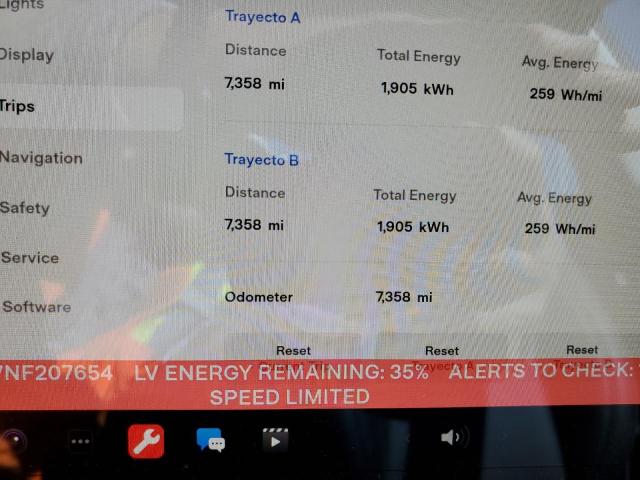 Photo 8 from auction – 2022 TESLA MODEL 3 with VIN 5YJ3E1EB7NF207654