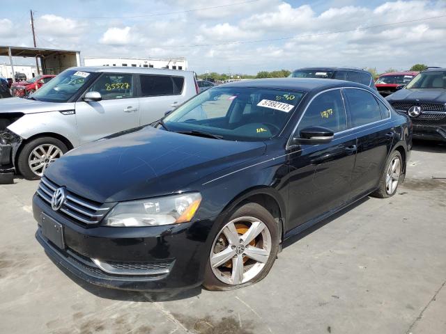 Photo 2 from auction – 2014 VOLKSWAGEN PASSAT SE with VIN 1VWBS7A33EC057218