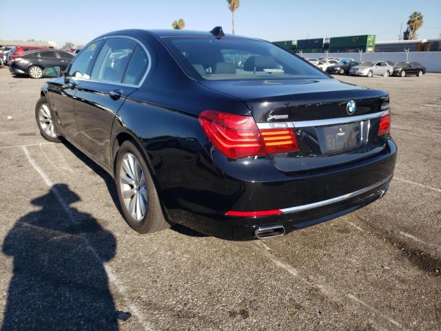 Photo 3 from auction – 2015 BMW 740 LXI with VIN WBAYF4C54FGS99120
