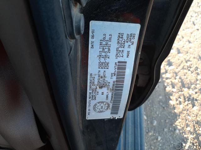 Photo 10 from auction – 2001 TOYOTA 4RUNNER SR with VIN JT3HN86R819059646