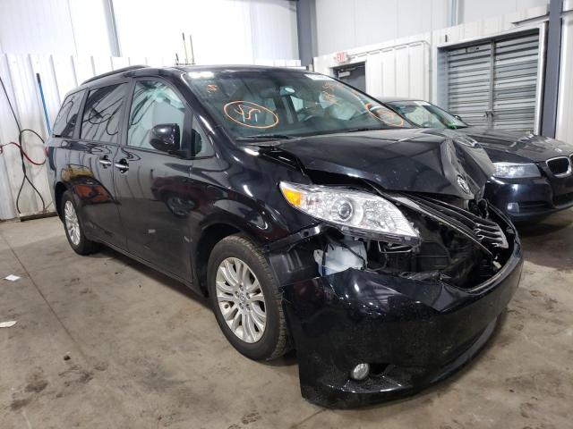 TOYOTA SIENNA XLE 2017 with VIN 5TDYZ3DC5HS856708 - Photo from auction