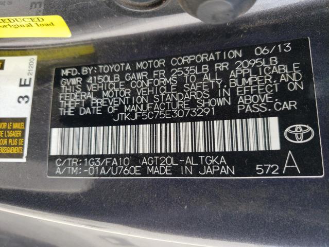 Photo 10 from auction – 2014 TOYOTA SCION TC with VIN JTKJF5C75E3073291