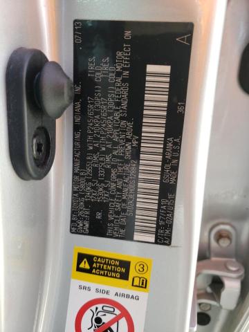 Photo 10 from auction – 2013 TOYOTA HIGHLANDER with VIN 5TDZK3EH0DS128842