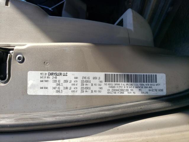 Photo 10 from auction – 2009 DODGE GRAND CARA with VIN 2D8HN44E39R621898