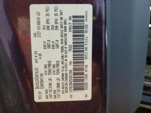 Photo 10 from auction – 2005 DODGE DAKOTA QUA with VIN 1D7HE28N25S321930