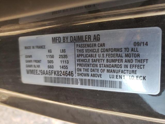 Photo 10 from auction – 2015 SMART FORTWO with VIN WMEEJ9AA6FK824646