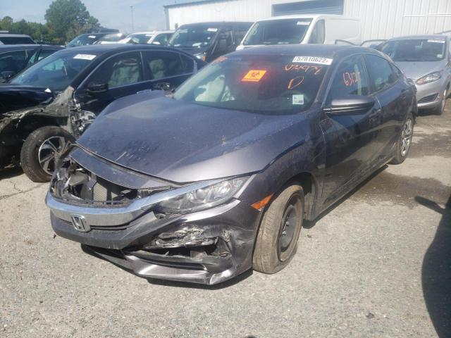Photo 2 from auction – 2017 HONDA CIVIC LX with VIN 19XFC2F54HE074878