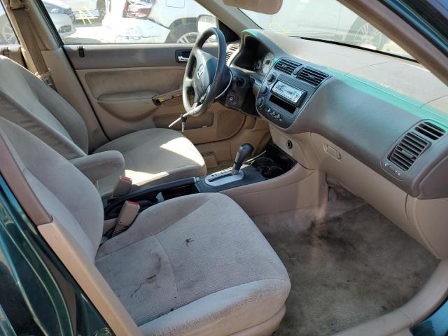 Photo 5 from auction – 2002 HONDA CIVIC LX with VIN 2HGES16562H592254