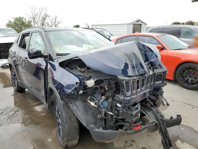 JEEP COMPASS TR 2019 with VIN 3C4NJDDB0KT721821 - Photo from auction