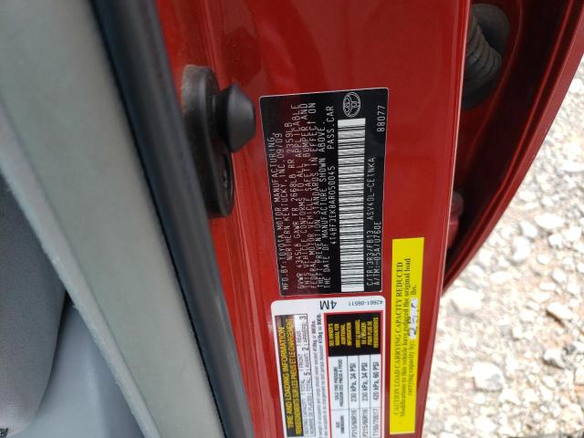Photo 10 from auction – 2010 TOYOTA CAMRY BASE with VIN 4T4BF3EK8AR050045