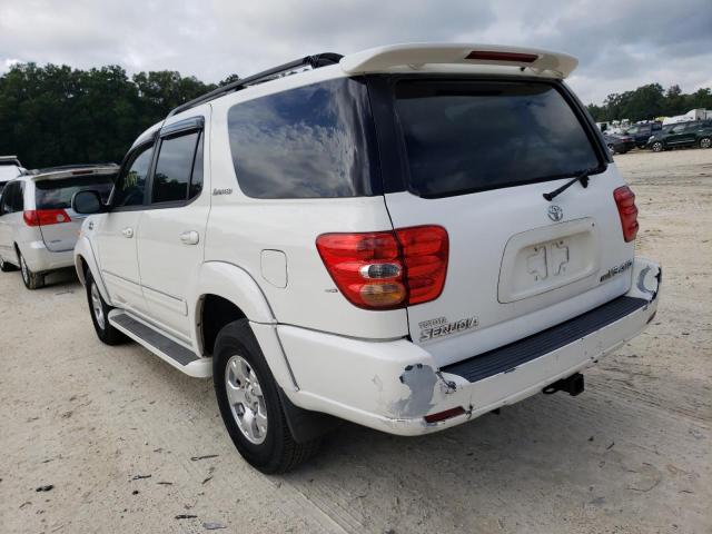 Photo 3 from auction – 2002 TOYOTA SEQUOIA LI with VIN 5TDBT48A42S131694