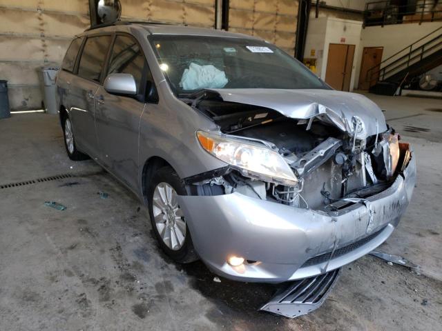 TOYOTA SIENNA XLE 2015 with VIN 5TDDK3DC2FS095376 - Photo from auction