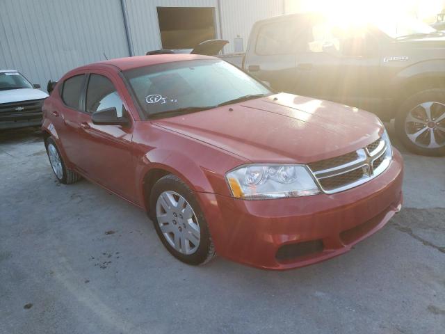 DODGE AVENGER SE 2013 with VIN 1C3CDZAB3DN754481 - Photo from auction