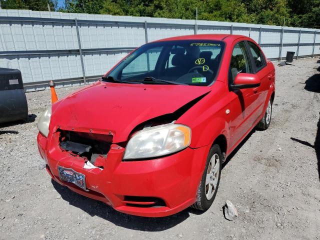 Photo 2 from auction – 2008 CHEVROLET AVEO BASE with VIN KL1TD566X8B209313