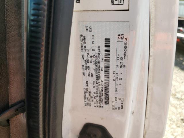 Photo 10 from auction – 2009 FORD ECONOLINE with VIN 1FTNE24W59DA55745