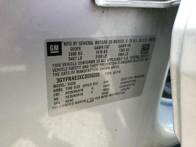 Photo 10 from auction – 2012 CADILLAC SRX LUXURY with VIN 3GYFNAE3XCS658209