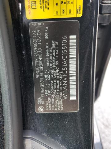 Photo 10 from auction – 2010 BMW 528 XI with VIN WBANV1C51AC158106