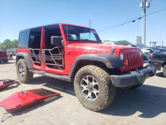 JEEP WRANGLER U 2015 with VIN 1C4BJWDG7FL588888 - Photo from auction