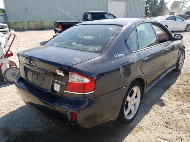 Photo 4 from auction – 2008 SUBARU LEGACY 2.5 with VIN 4S3BL626187201610