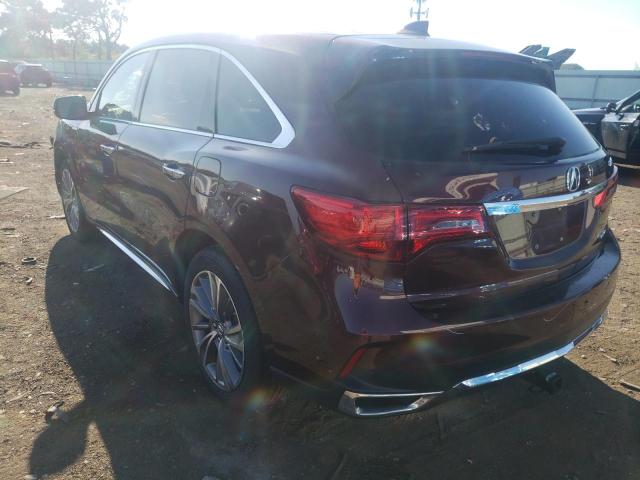 Photo 3 from auction – 2017 ACURA MDX TECHNO with VIN 5FRYD4H53HB019085