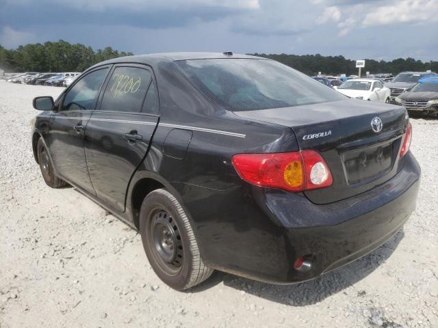 Photo 3 from auction – 2009 TOYOTA COROLLA BA with VIN 1NXBU40E49Z010063