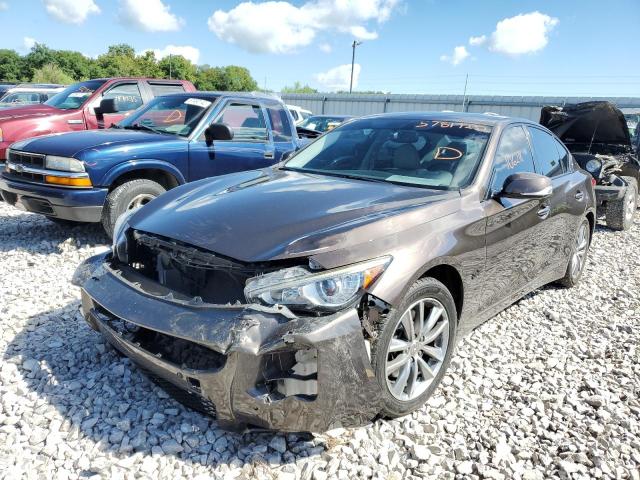 Photo 2 from auction – 2014 INFINITI Q50 BASE with VIN JN1BV7AR0EM685913