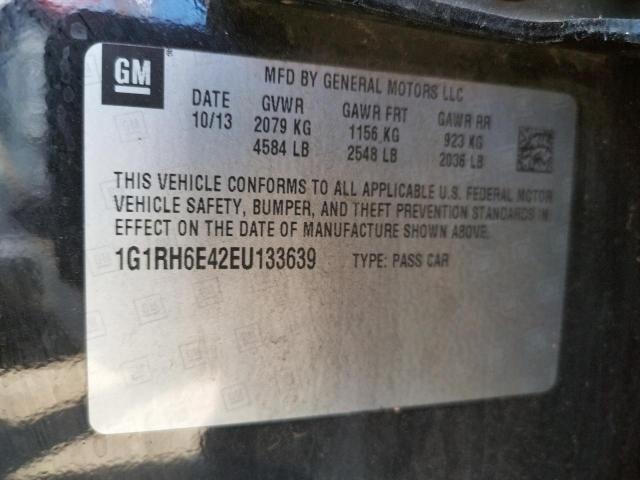Photo 10 from auction – 2014 CHEVROLET VOLT with VIN 1G1RH6E42EU133639