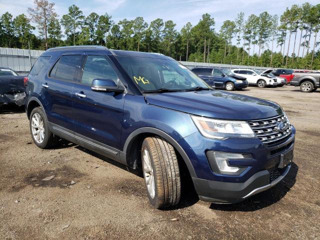 FORD EXPLORER L 2016 with VIN 1FM5K7FHXGGC53958 - Photo from auction