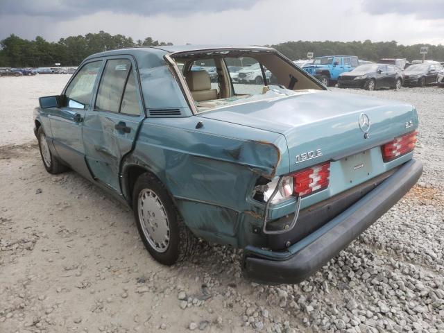 Photo 3 from auction – 1992 MERCEDES-BENZ 190 E 2.6 with VIN WDBDA29D0NF956324