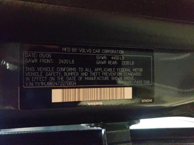 Photo 10 from auction – 2007 VOLVO V50 T5 with VIN YV1MJ682472270834