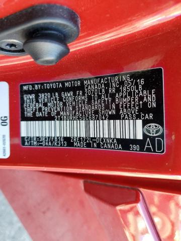 Photo 10 from auction – 2016 TOYOTA COROLLA L with VIN 2T1BURHE5GC687042