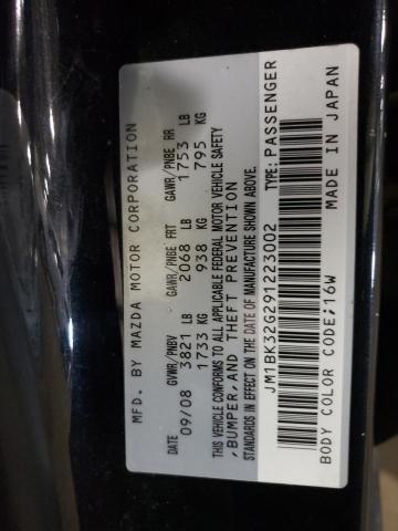 Zdjęcie 10 z aukcji – 2009 MAZDA 3 I z VIN JM1BK32G291223002