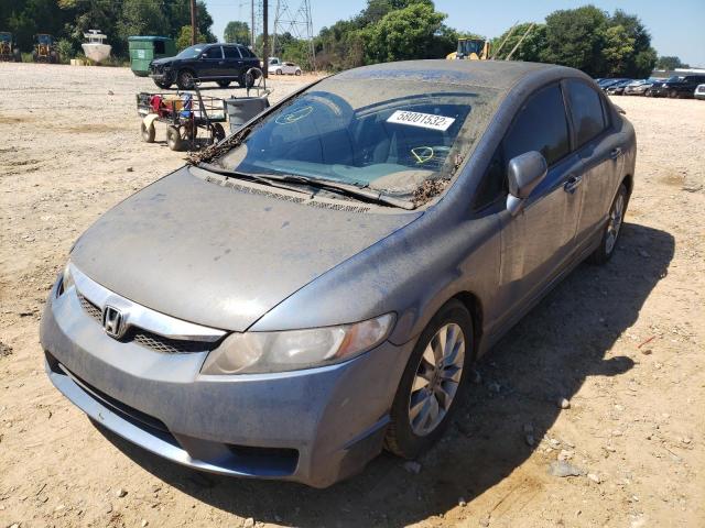 Photo 2 from auction – 2009 HONDA CIVIC EX with VIN 19XFA16869E044518