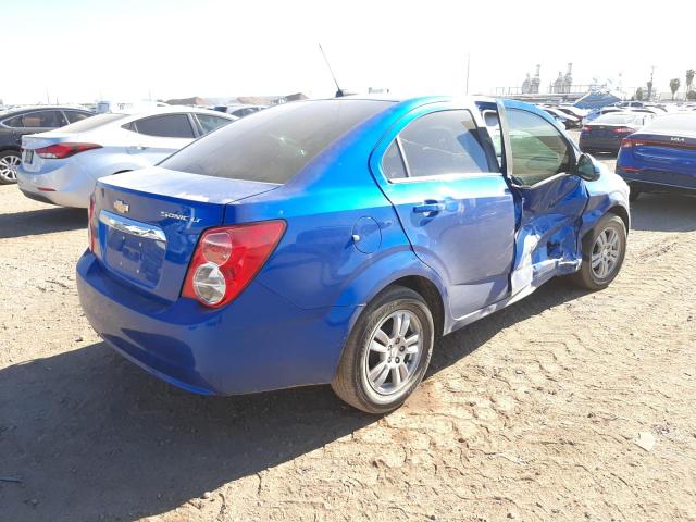 Photo 4 from auction – 2016 CHEVROLET SONIC LT with VIN 1G1JC5SH3G4185314