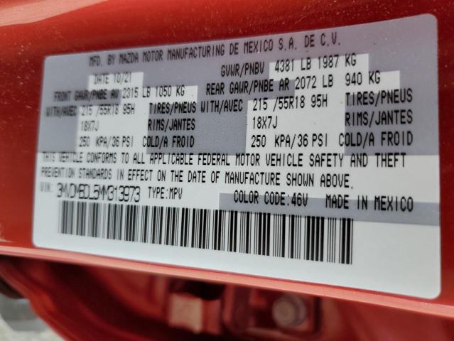Photo 10 from auction – 2021 MAZDA CX-30 PREM with VIN 3MVDMBDL5MM313973