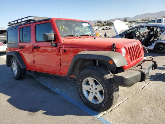 JEEP WRANGLER U 2016 with VIN 1C4BJWDG7GL130205 - Photo from auction