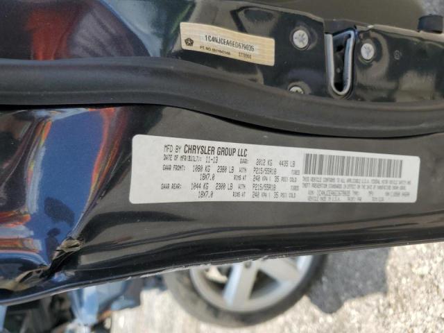 Photo 10 from auction – 2014 JEEP COMPASS LA with VIN 1C4NJCEA6ED679035